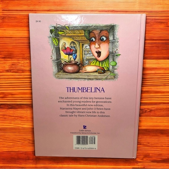 THUMBELINA - Retold by Marianna Mayer Illustrated by John O’Brien 1986 Hardcover - Picture 2 of 11